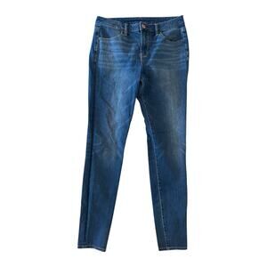 American Eagle Hi-Rise Jegging Jeans Women’s Size 8 Blue Stretch Skinny Denim